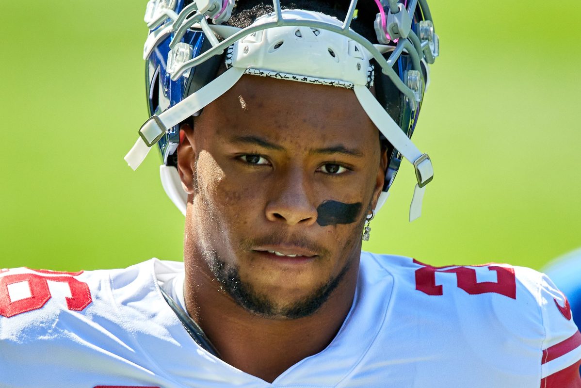 How Saquon Barkley Is Using a Torn ACL to His Advantage
