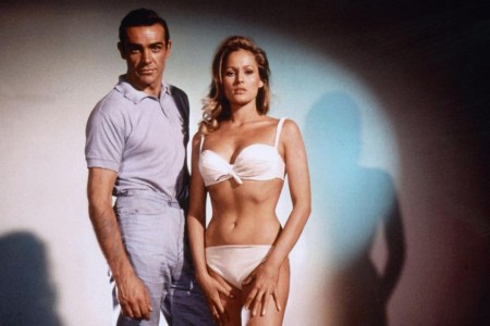 Sean Connery with Ursula Andress in "Dr. No"