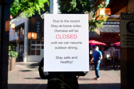 Closed restaurant Los Angeles