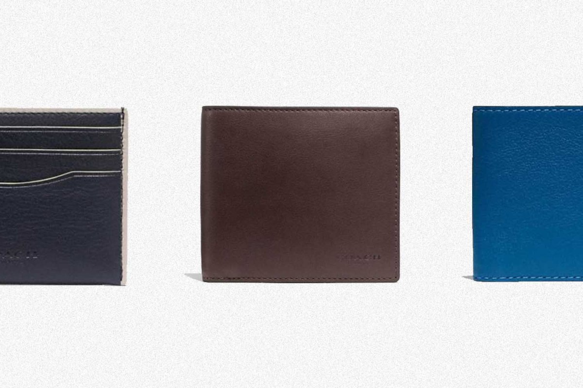 Coach's Handsome Leather Wallets Are up to 50% Off - InsideHook