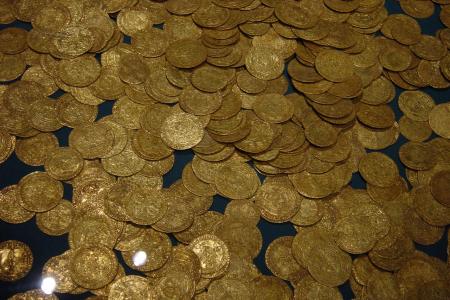 Gold coins