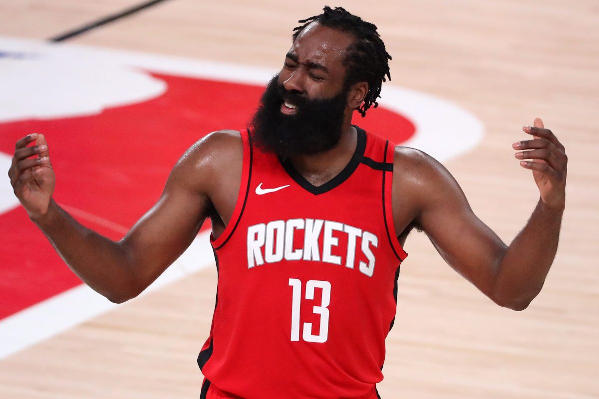Mocked for Weight, James Harden Ignores Reporters After NBA Preseason Debut