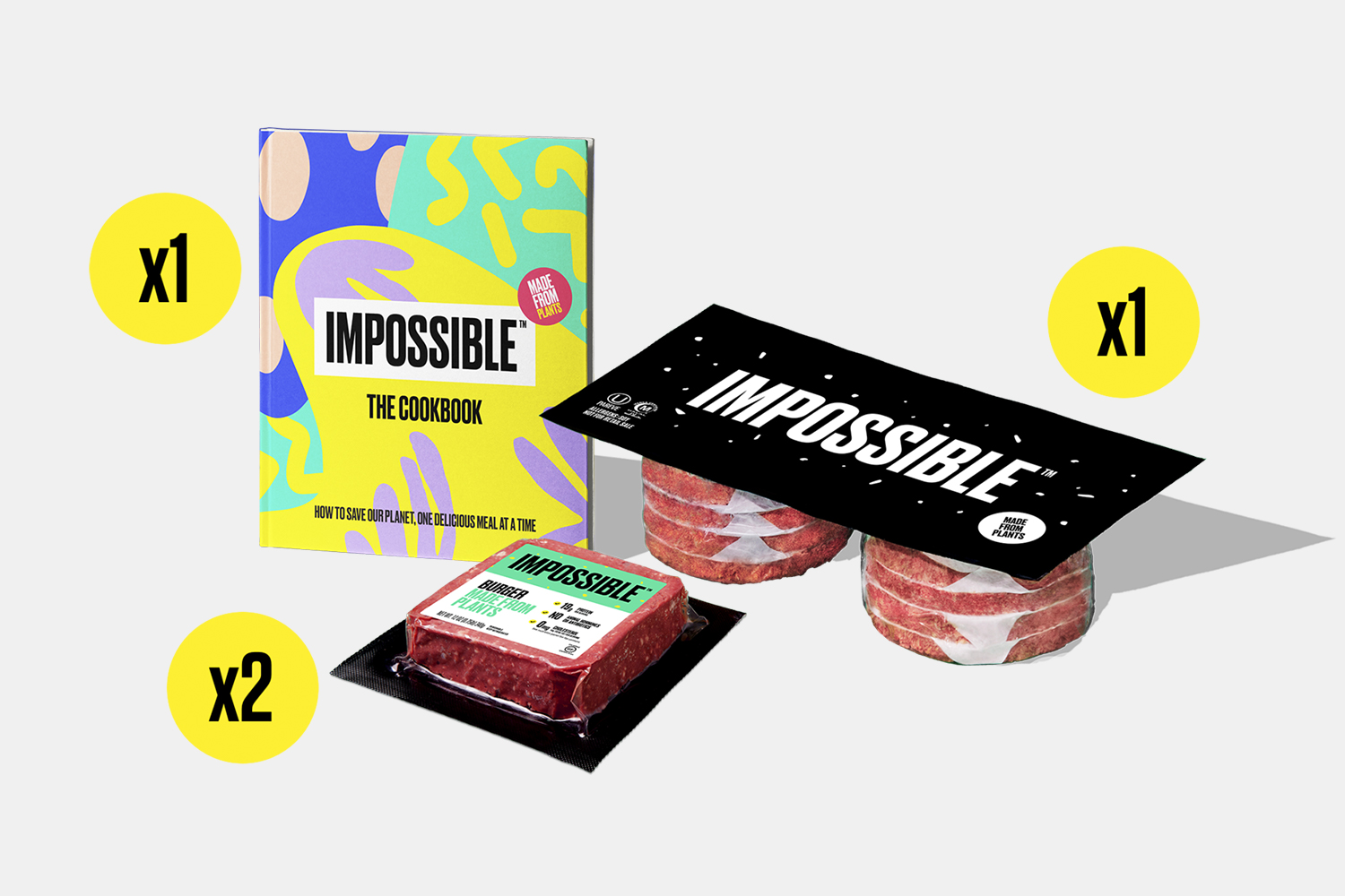 Impossible Foods cookbook meat