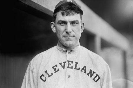 Nap Lajoie, Major League Baseball Player, Portrait, Cleveland Naps, Harris & Ewing, 1913