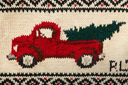 This cozy holiday sweater could be yours if you get on the Ralph Lauren app.