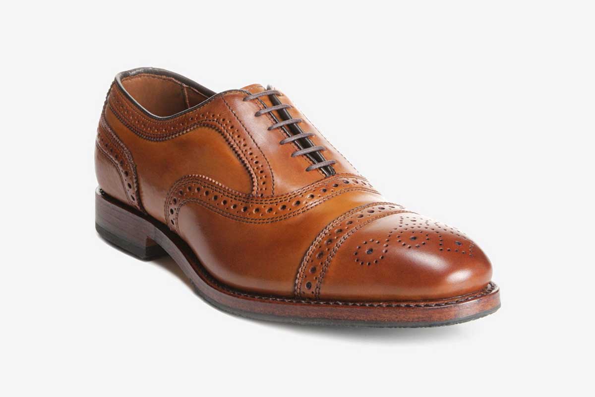 Strand Cap-Toe Oxford with Combination Tap Sole
