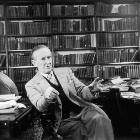 Author J.R.R. Tolkien 1955