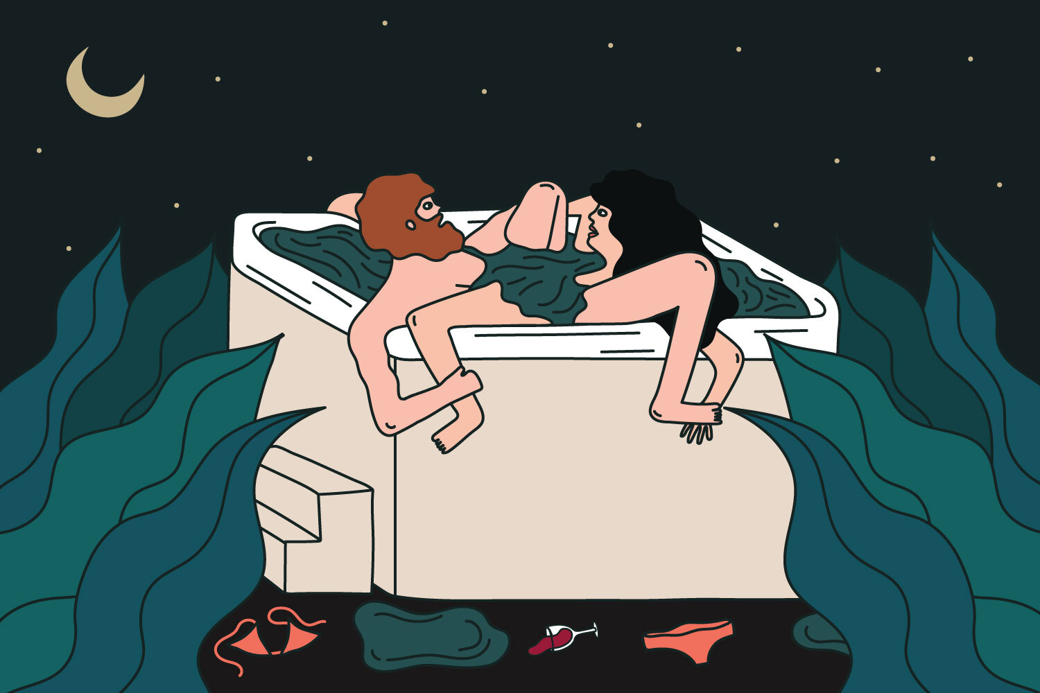 Girl gets anal fucked in hot tub Is Hot Tub Sex Ever Actually Any Good Insidehook