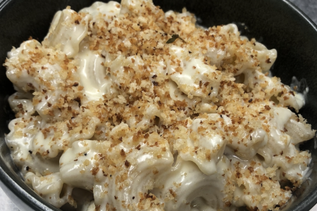 Celebrity chef Michael Schulson's take on grown-up macaroni and cheese.