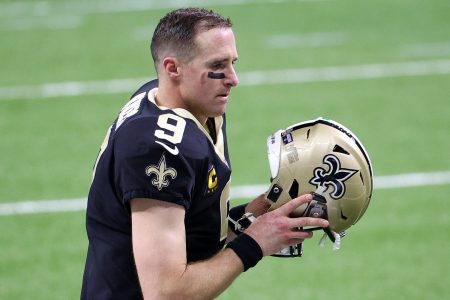 Wife: Drew Brees Played 2020 Season for Saints With Serious Foot and Shoulder Injuries
