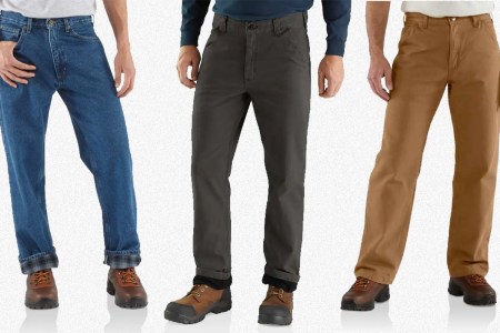 Carhartt flannel lined pants for men