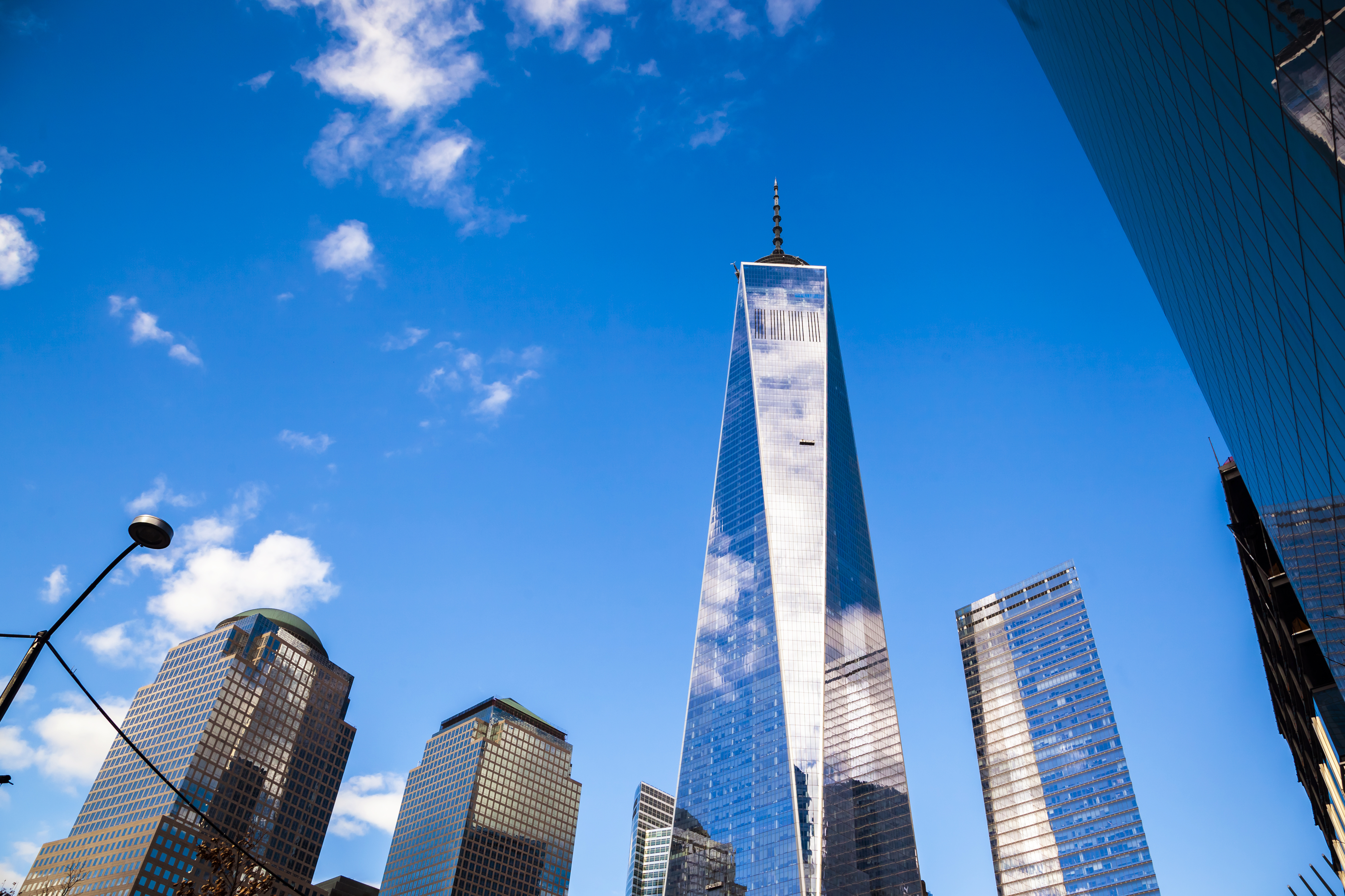 One World Trade Center in New York City, USA.