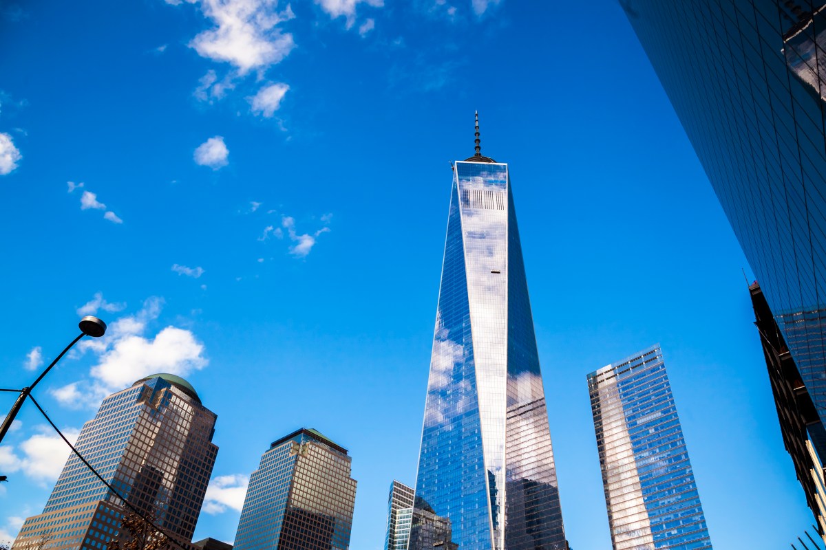 One World Trade Center in New York City, USA.
