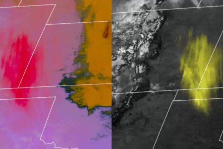 NOAA dust cloud image