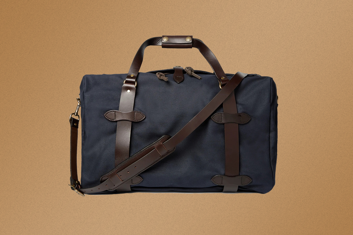 Filson navy duffle bag discount