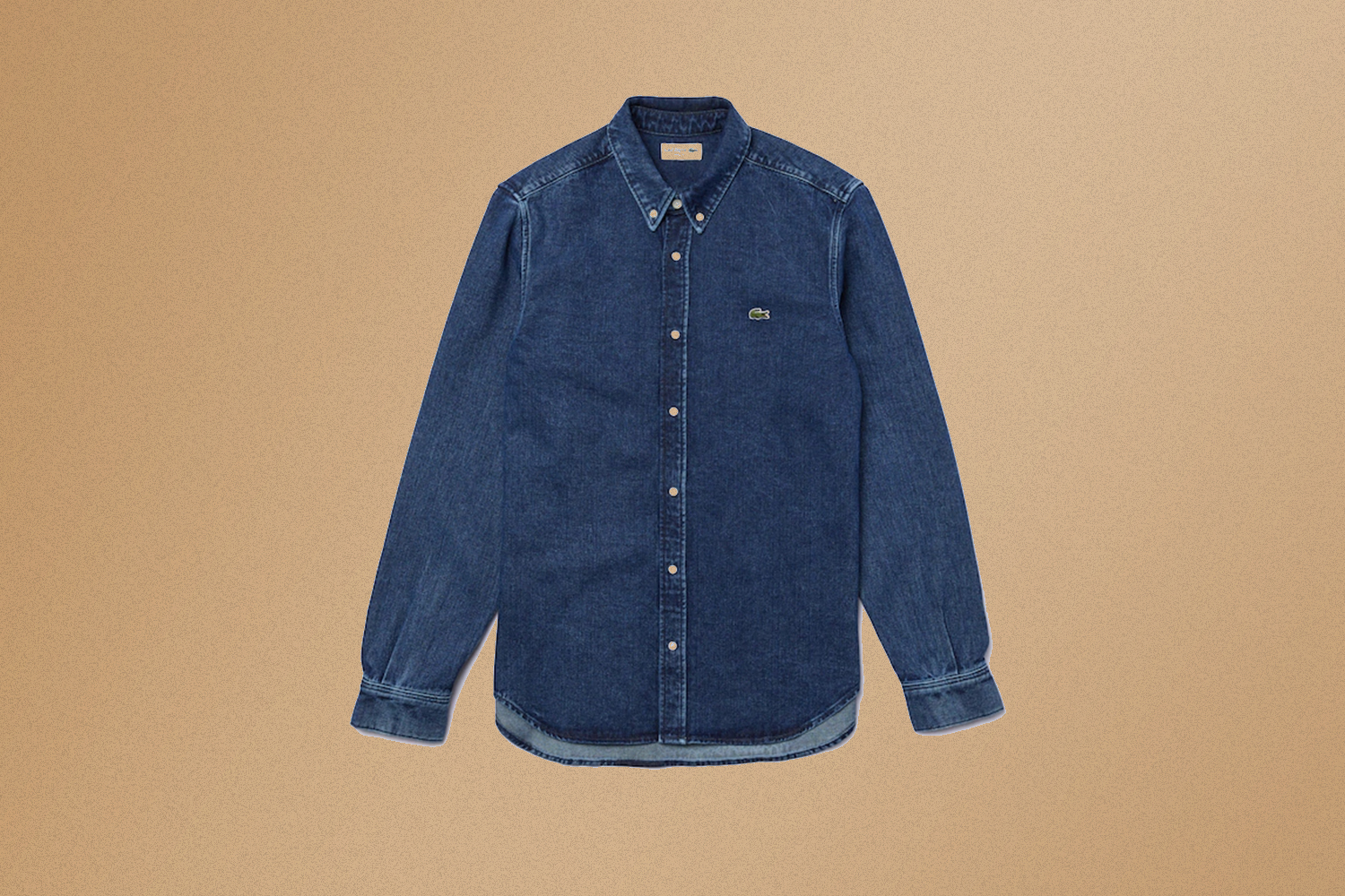 Deal: This Classic Lacoste Denim Shirt Is 50% Off