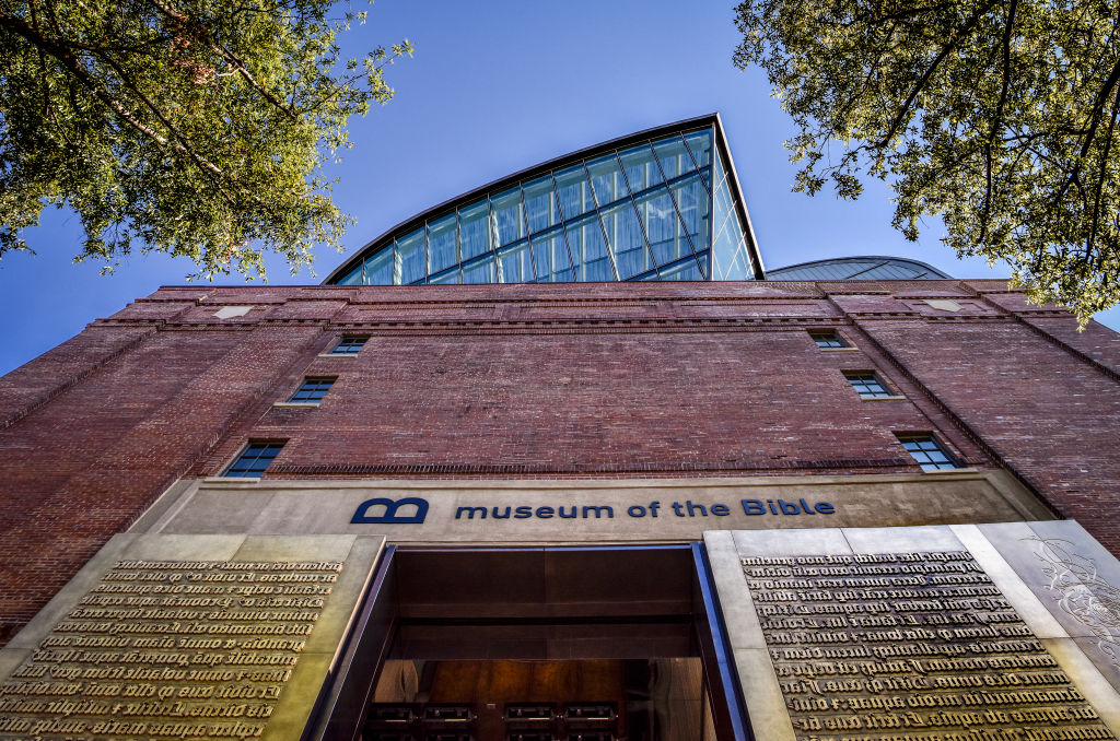 The Museum of the Bible's invitation only grand opening in Washington, DC.