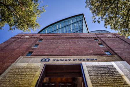 The Museum of the Bible's invitation only grand opening in Washington, DC.