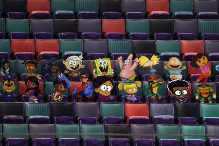 NFL game on Nickelodeon