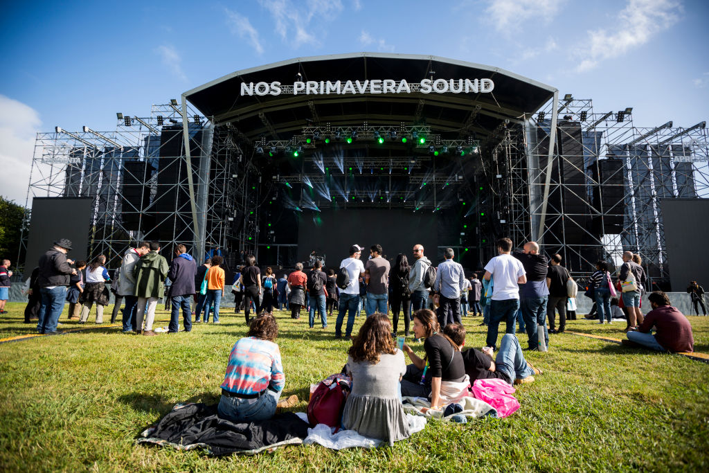 A view of the main stage of the NOS Primavera Sound Festival