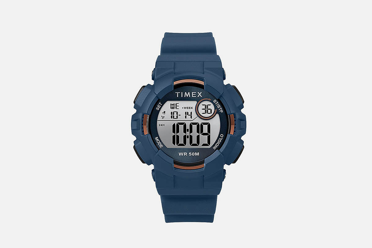 Timex Mako DGTL™ 44MM Silicone Strap Digital Watch