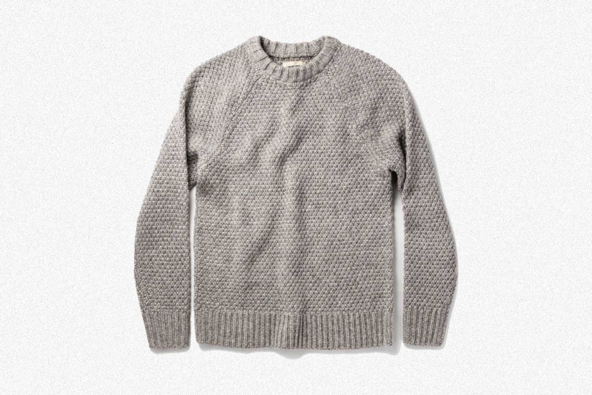 Deal: It’s Your Last Chance to Snag This Discounted Taylor Stitch Fisherman Sweater