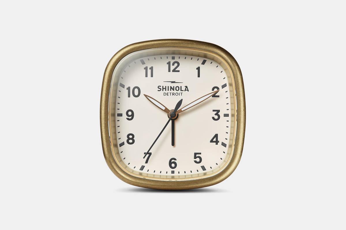 shinola alarm clock