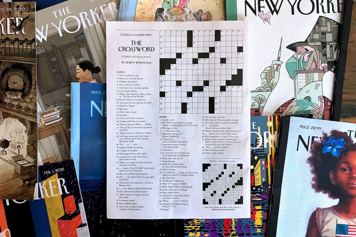Why Did The New Yorker Add A Print Crossword Puzzle InsideHook Why Did The New Yorker Add A Print Crossword Puzzle InsideHook