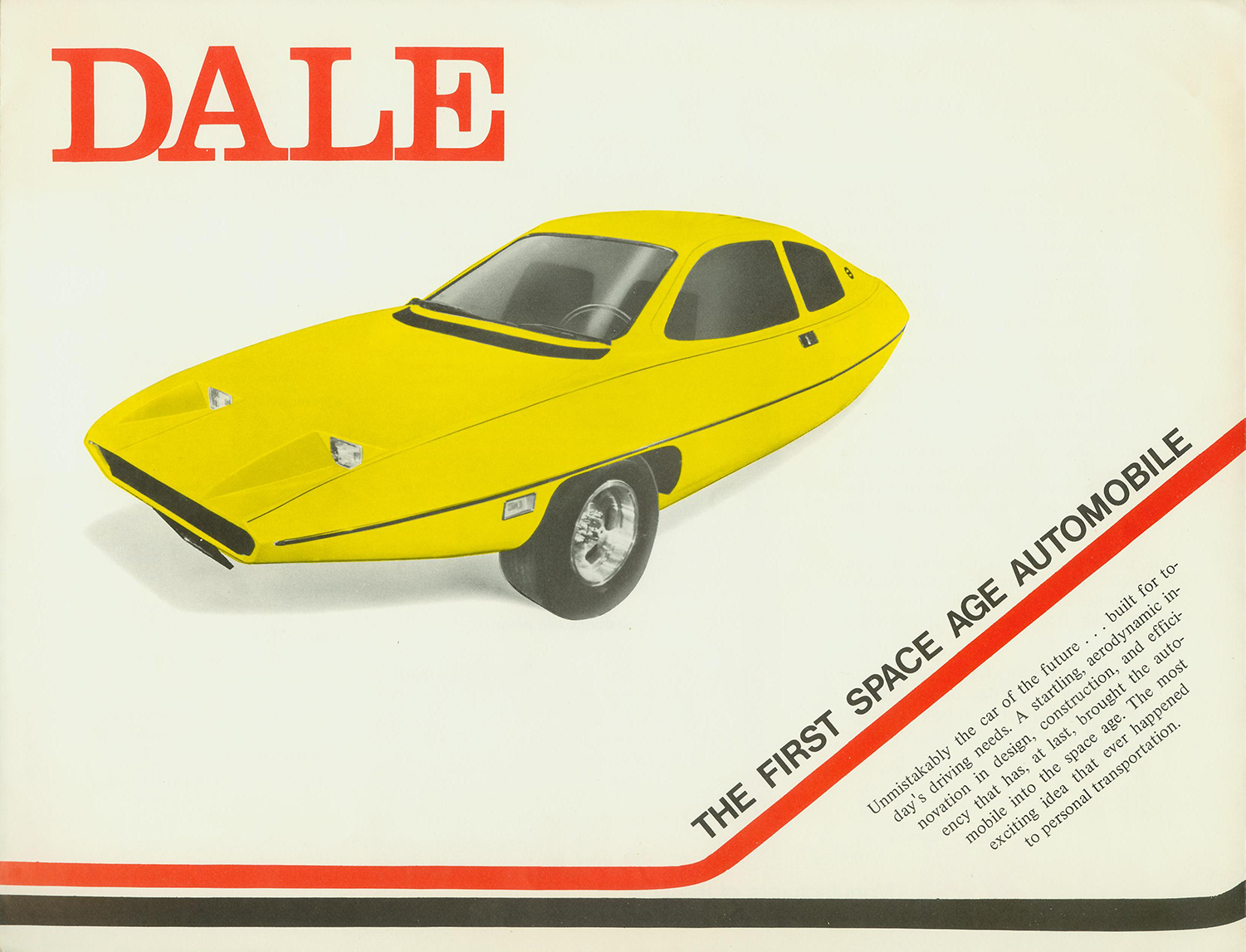 The Dale car brochure