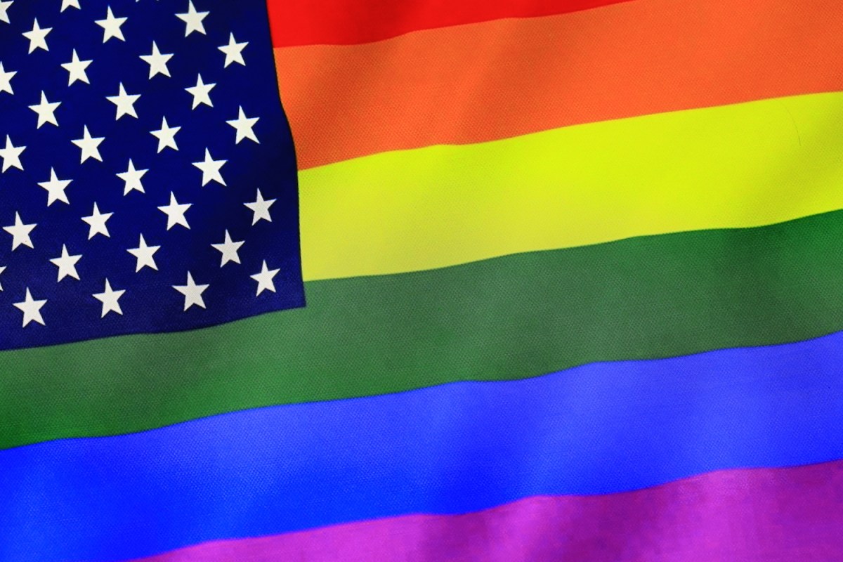 american gay pride flag