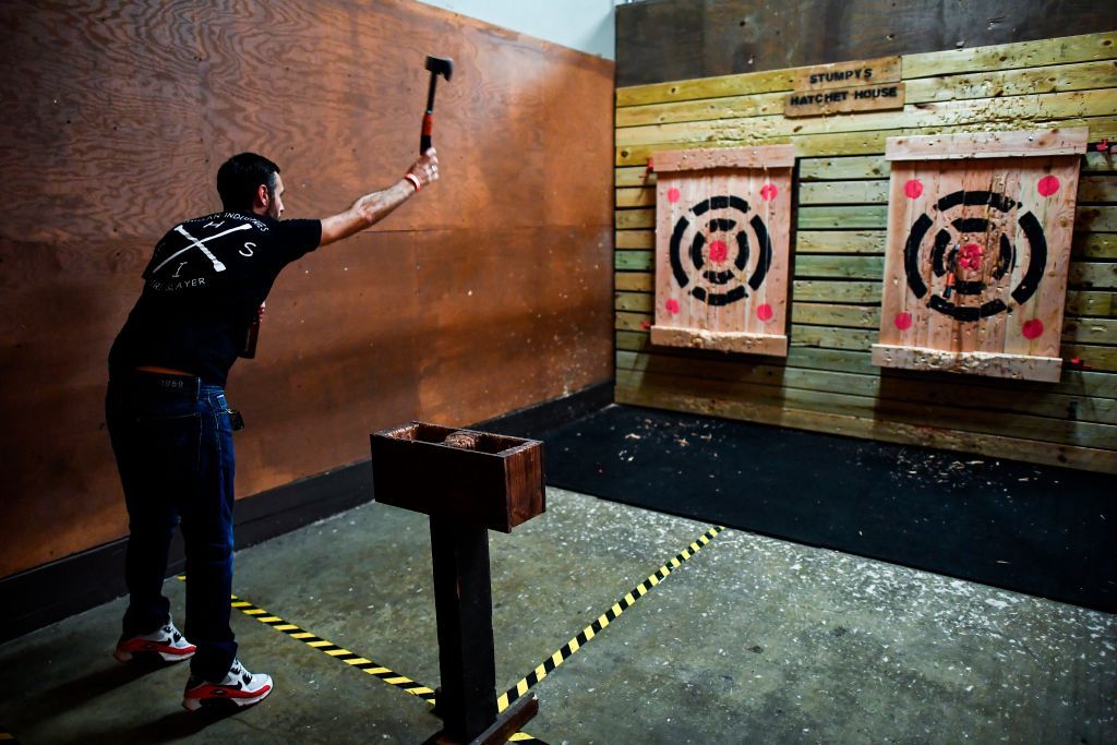 Throwing Axes, Hatchets Proves Popular During the Pandemic - InsideHook
