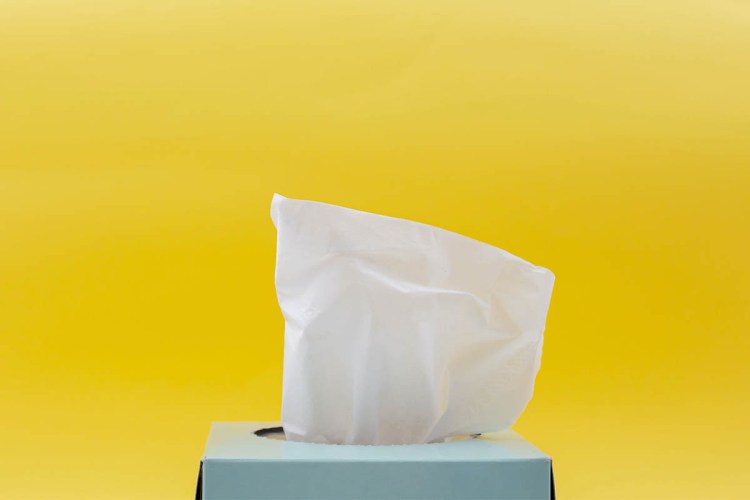 tissues to blow your nose