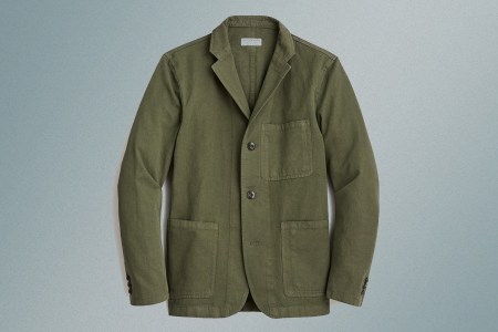 J.Crew Wallace & Barnes Cotton-Linen Chore Blazer