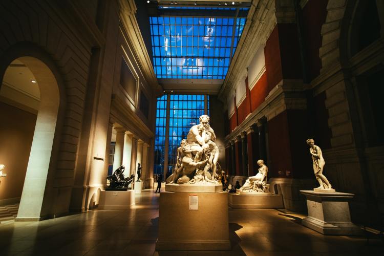 The Metropolitan Museum of Art statues
