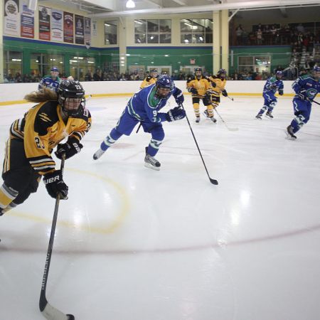 Connecticut Whale vs Boston Pride. National Women's Hockey League.