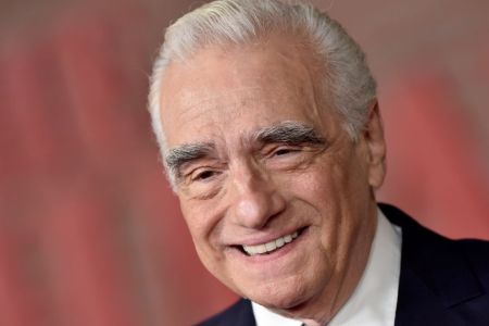 Director Martin Scorsese smiling