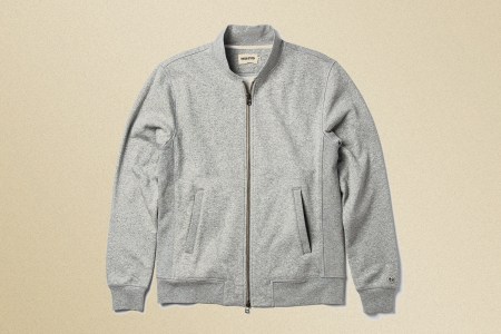 Taylor Stitch Fleece Bomber Jacket