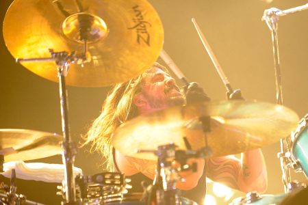Dave Grohl and Them Crooked Vultures performed at the Air Canada Centre in Toronto on May 15, 2010.|