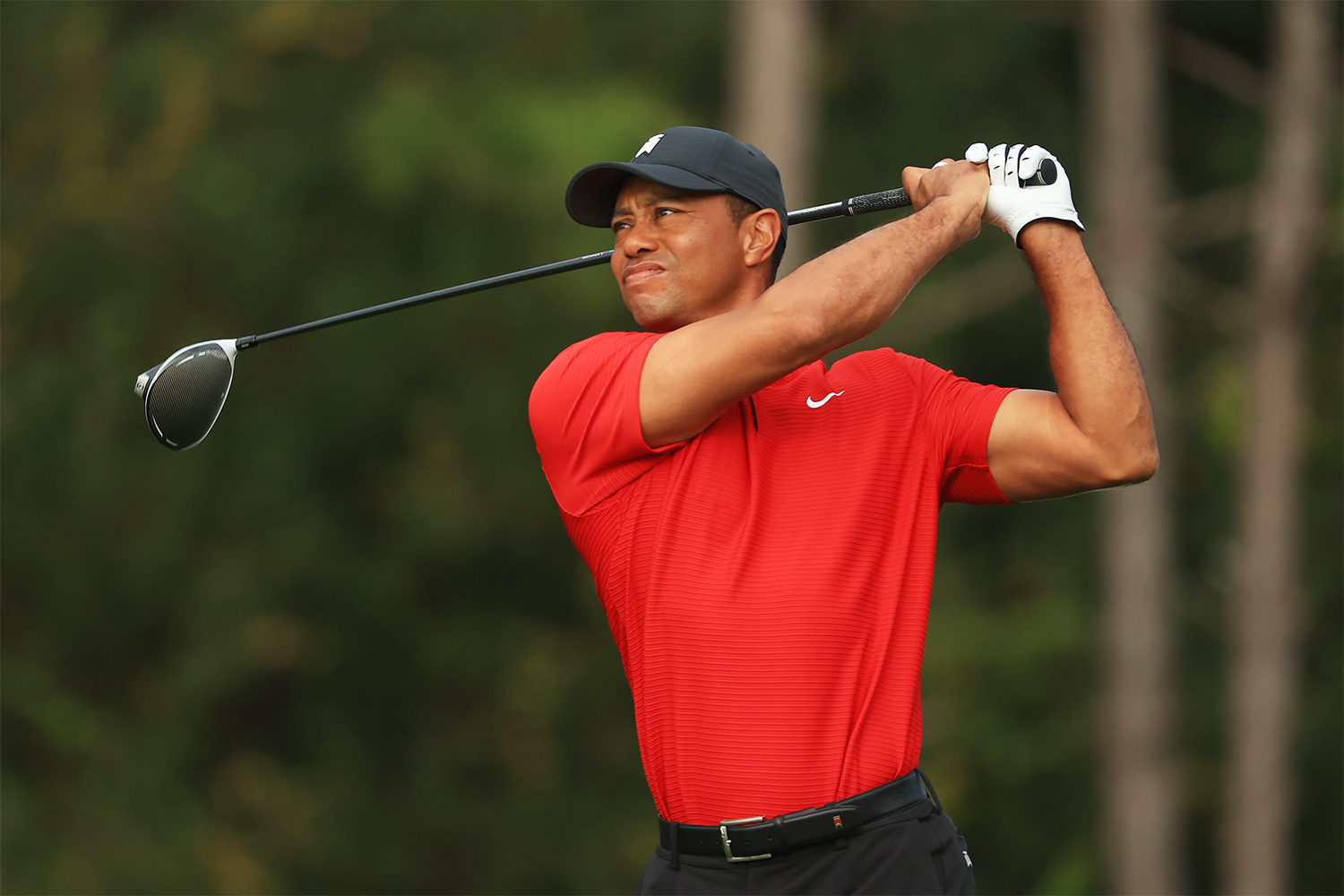 Tiger Woods golfing in Florida
