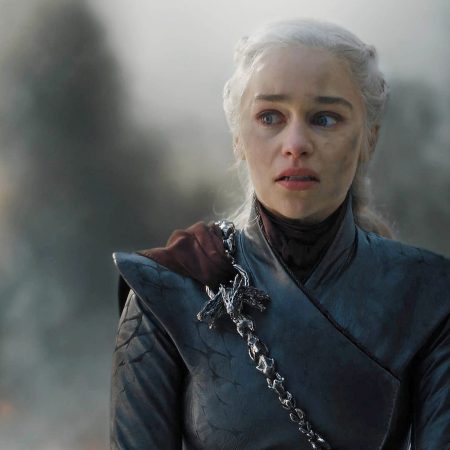 Emilia Clarke as Daenerys on HBO's "Game of Thrones"