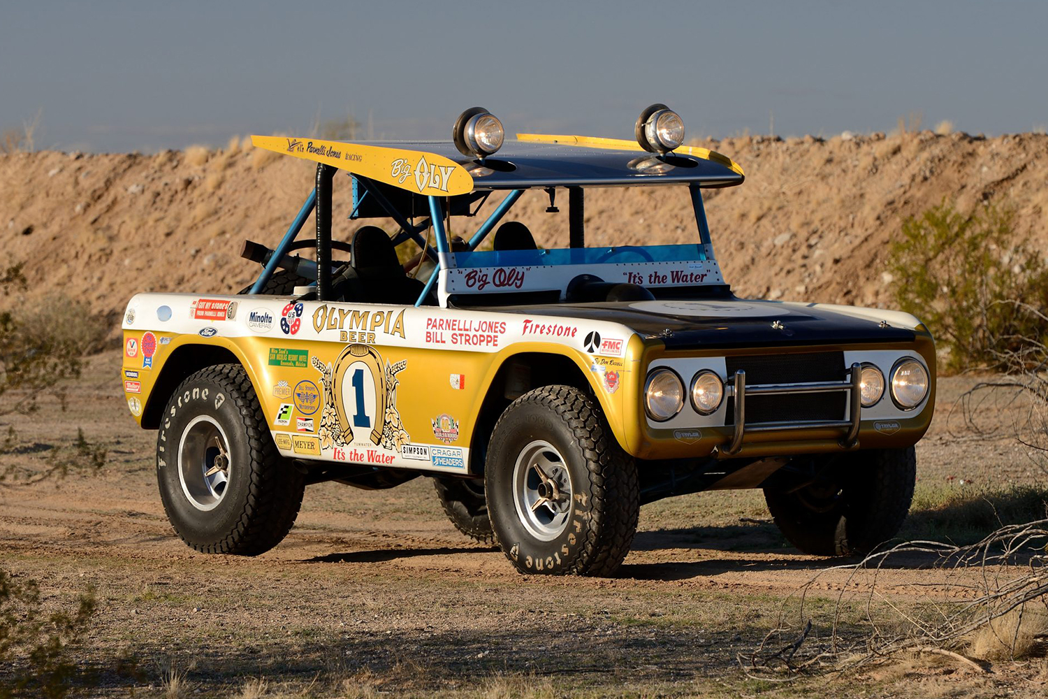 The 1969 Ford Bronco "Big Oly" from Parnelli Jones