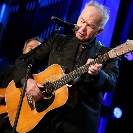 John Prine performs at the Country Music Hall of Fame and Museum on September 25, 2019 in Nashville, Tennessee.