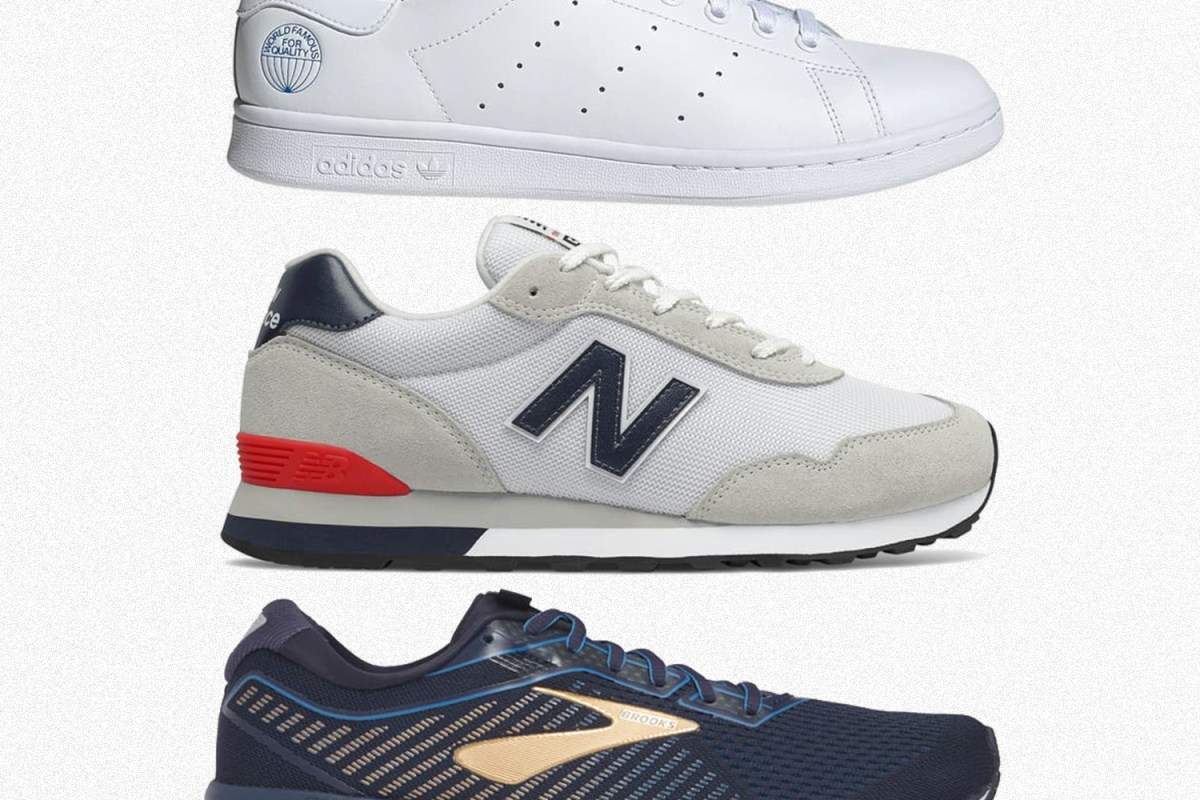 Adidas, New Balance and Brooks sneakers
