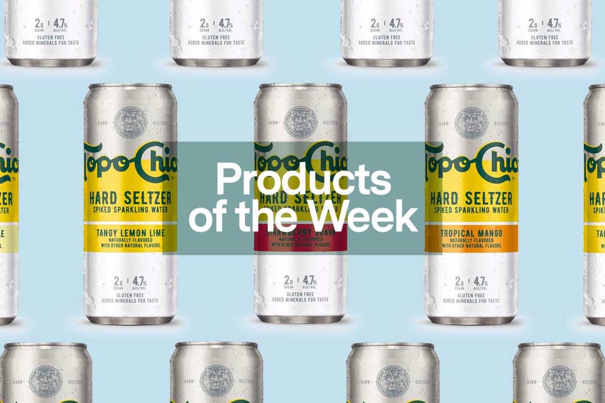 cans of topo chico hard seltzer