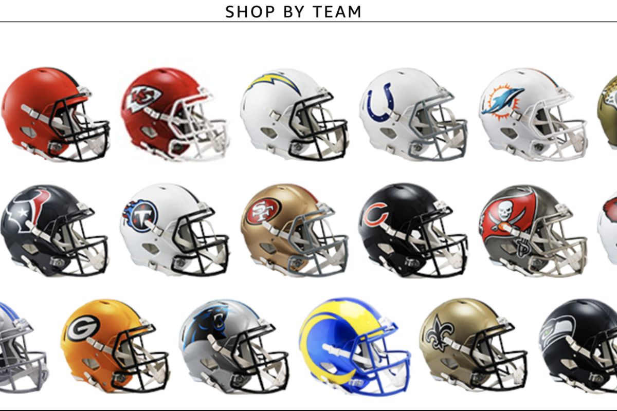Amazon's NFL Fan Central shop