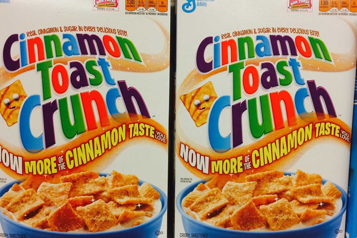 Curse you Cinnamon Toast Crunch for bringing this discourse upon us. 