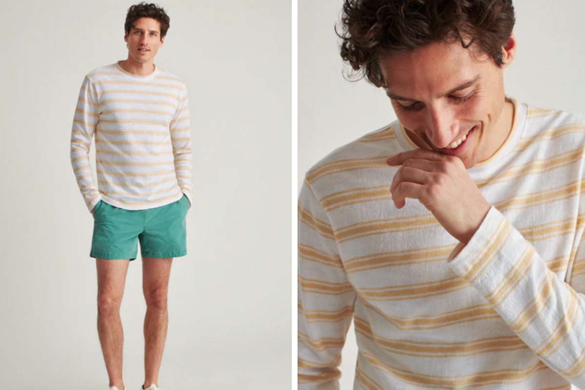 Bonobos's lightweight french terry long sleeve