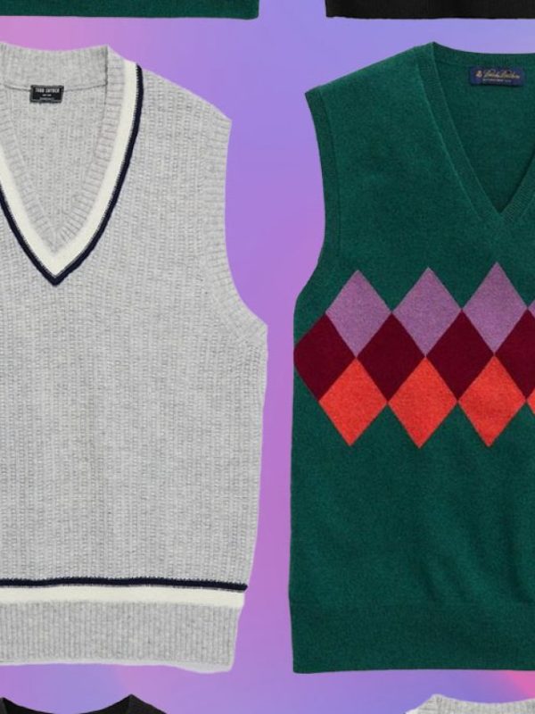 10 Best Men's Sweater Vests to Add 90s Fashion Feel InsideHook