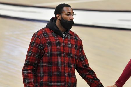 Andre Drummond now of the Los Angeles Lakers