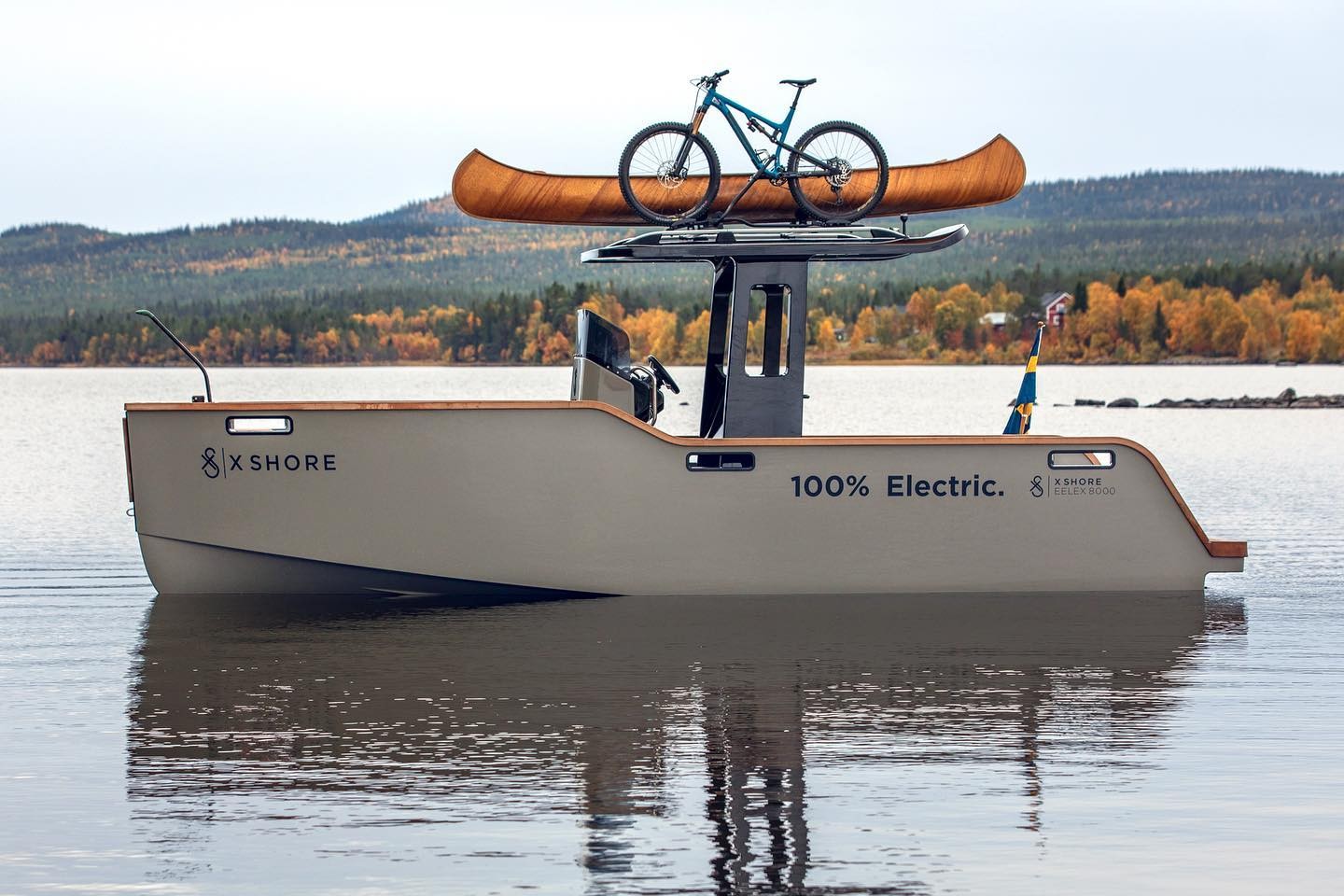 This Swedish Luxury Electric Boat Was Inspired by Tesla, Eels